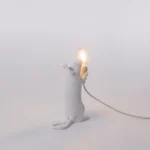 Table Lamp Mouse Standing, shown on a desk or nightstand