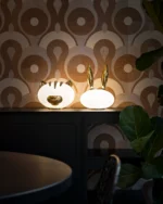 Tiger lamp, rear view