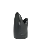 Shark-form holder, rear view