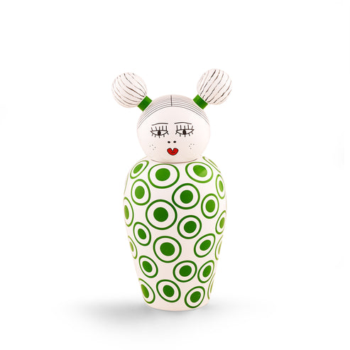 Seletti-Canopie-objects-vase-10534Canopie_ElenaCutolo_006 Small lidded keepsake vase styled on a nightstand