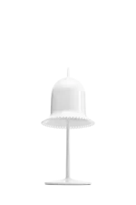 Bell shade lamp, rear view